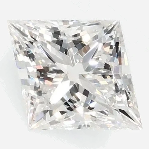 0.72 Ct Princess Lab-Grown Diamond