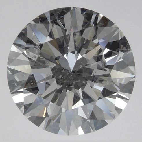 2.01 Ct Round Earth-Grown Diamond