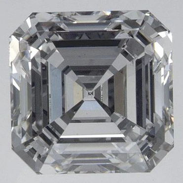 1.38 Ct Asscher Lab-Grown Diamond