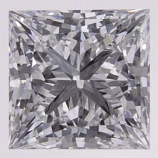 1.08 Ct Princess Lab-Grown Diamond