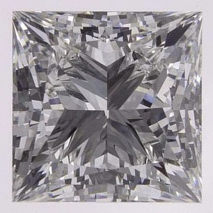 2.96 Ct Princess Lab-Grown Diamond