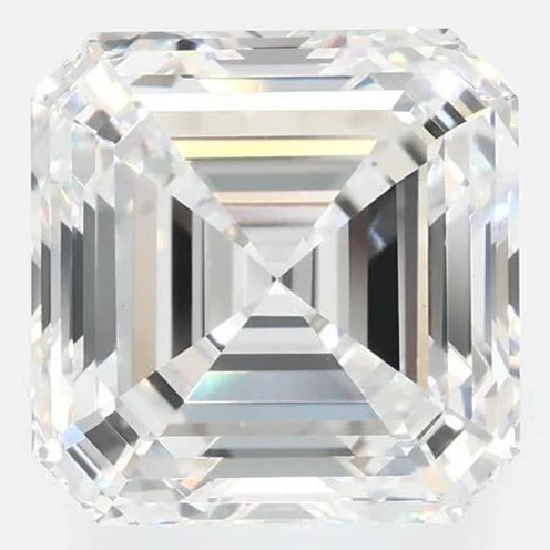 3.41 Ct Asscher Lab-Grown Diamond