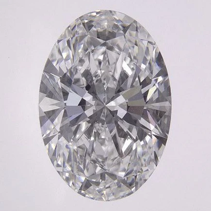 2.56 Ct Oval Lab-Grown Diamond