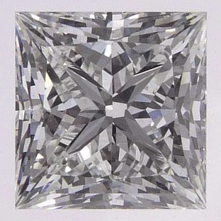 1.24 Ct Princess Earth-Grown Diamond