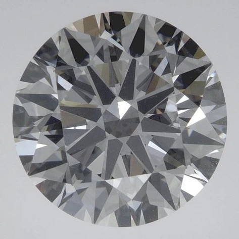 3.73 Ct Round Earth-Grown Diamond