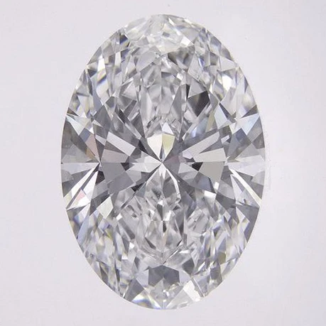 3.91 Ct Oval Lab-Grown Diamond