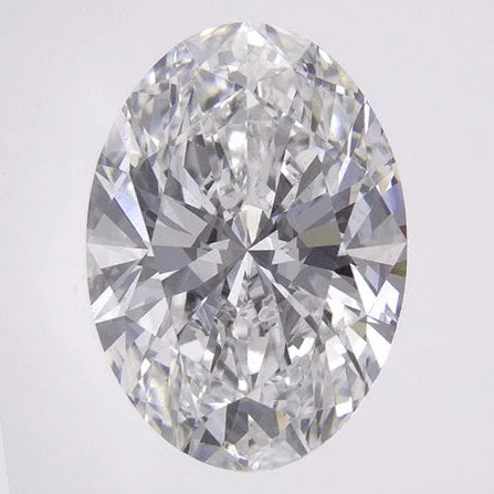 4.02 Ct Oval Lab-Grown Diamond