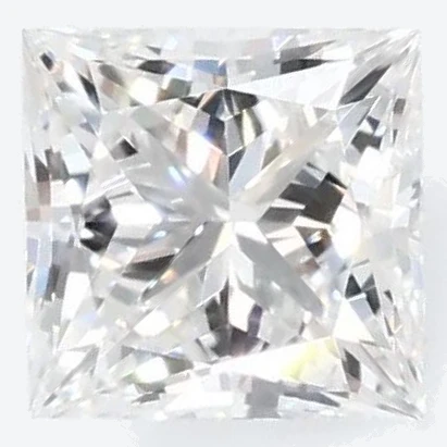 0.57 Ct Princess Lab-Grown Diamond