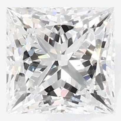 0.61 Ct Princess Lab-Grown Diamond