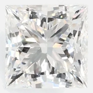 0.72 Ct Princess Lab-Grown Diamond
