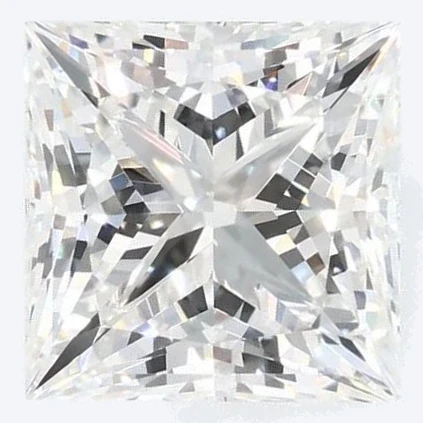 2.63 Ct Princess Lab-Grown Diamond