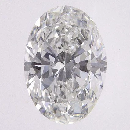 0.9 Ct Oval Earth-Grown Diamond