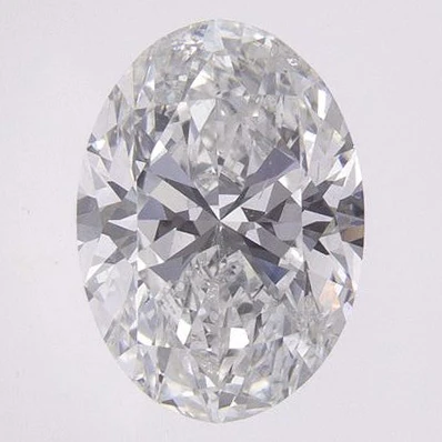 1.5 Ct Oval Earth-Grown Diamond