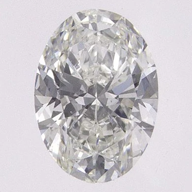 0.5 Ct Oval Earth-Grown Diamond