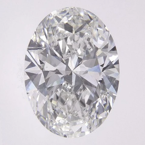 2.5 Ct Oval Lab-Grown Diamond