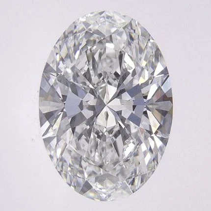 2.56 Ct Oval Lab-Grown Diamond