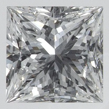 0.5 Ct Princess Earth-Grown Diamond
