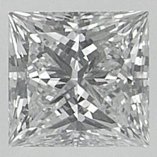 0.51 Ct Princess Earth-Grown Diamond