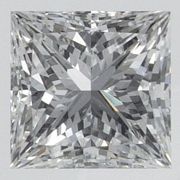 0.51 Ct Princess Earth-Grown Diamond