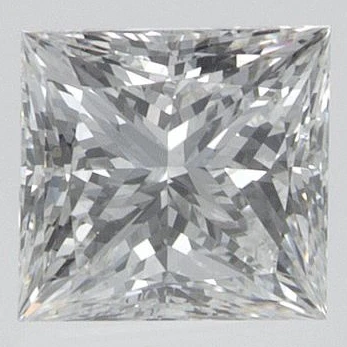 0.63 Ct Princess Earth-Grown Diamond