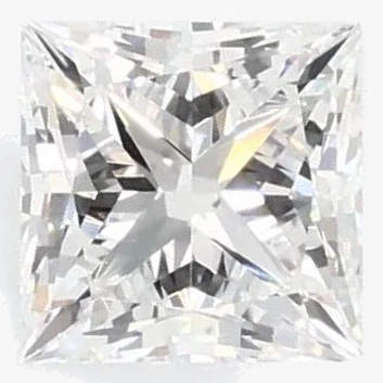 0.53 Ct Princess Lab-Grown Diamond