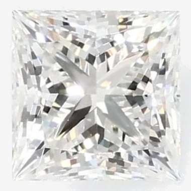 0.72 Ct Princess Lab-Grown Diamond