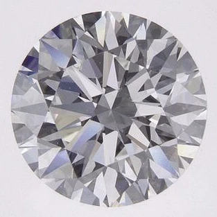 1.37 Ct Round Earth-Grown Diamond