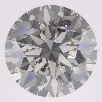 1.54 Ct Round Earth-Grown Diamond