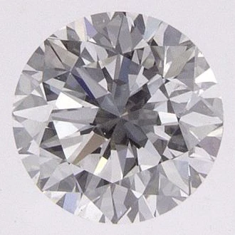 0.5 Ct Round Earth-Grown Diamond