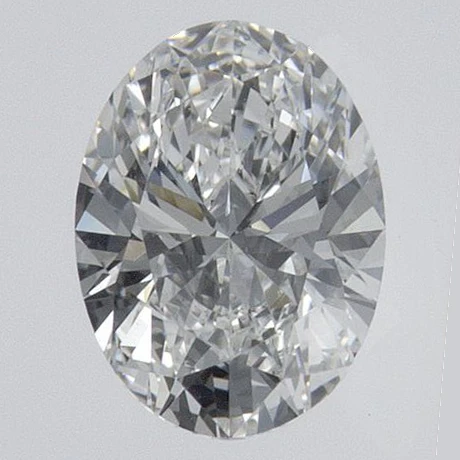 0.7 Ct Oval Earth-Grown Diamond