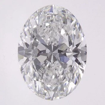2.01 Ct Oval Earth-Grown Diamond