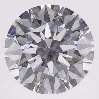 0.85 Ct Round Earth-Grown Diamond