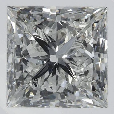 3.21 Ct Princess Earth-Grown Diamond