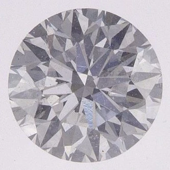 0.62 Ct Round Earth-Grown Diamond