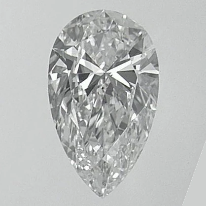 0.59 Ct Pear Earth-Grown Diamond