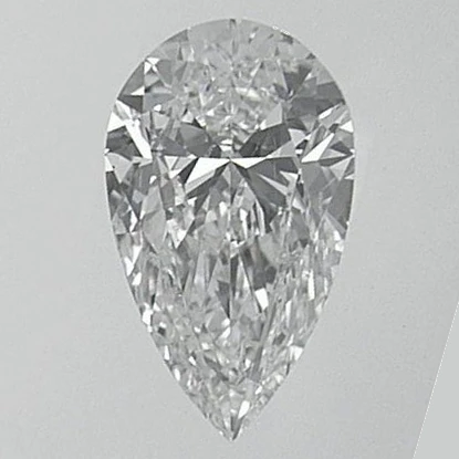 0.6 Ct Pear Earth-Grown Diamond