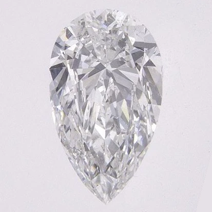 0.7 Ct Pear Earth-Grown Diamond
