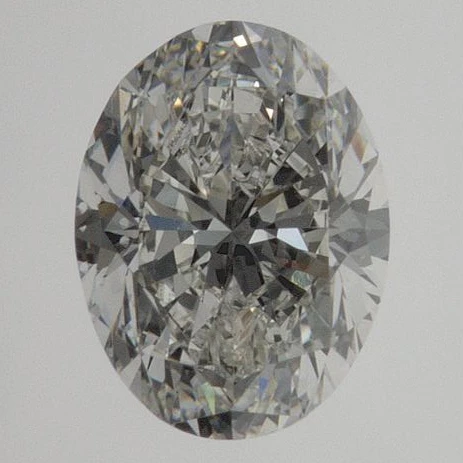 0.8 Ct Oval Earth-Grown Diamond
