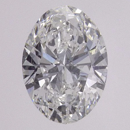 0.5 Ct Oval Earth-Grown Diamond