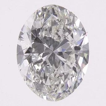 0.5 Ct Oval Earth-Grown Diamond