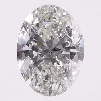 0.5 Ct Oval Earth-Grown Diamond