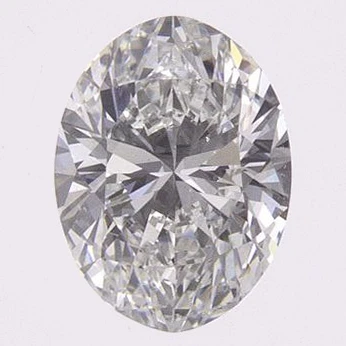 0.5 Ct Oval Earth-Grown Diamond