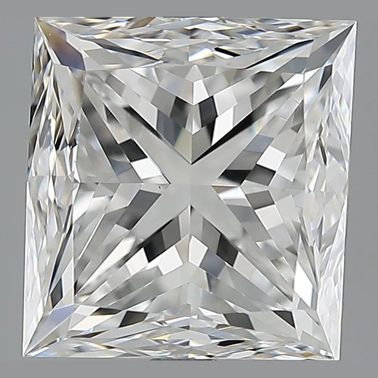 5.04 Ct Princess Earth-Grown Diamond