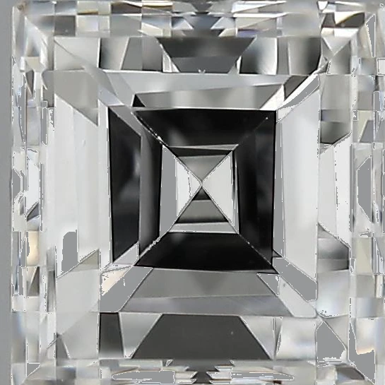 0.61 Ct Asscher Earth-Grown Diamond