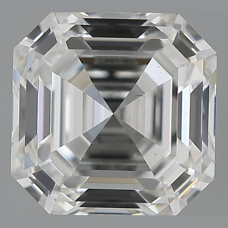 3.05 Ct Asscher Earth-Grown Diamond
