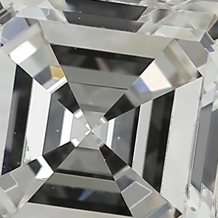 3.04 Ct Asscher Earth-Grown Diamond