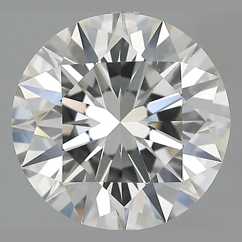 3.01 Ct Round Earth-Grown Diamond