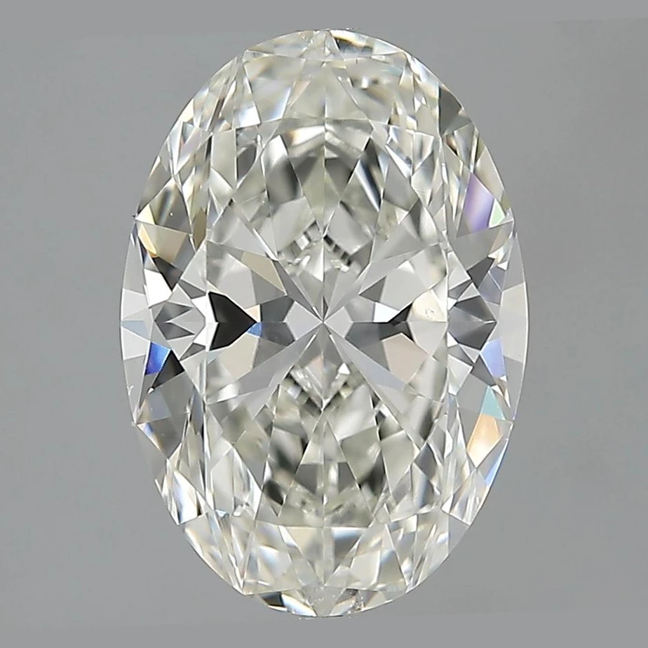 3.03 Ct Oval Earth-Grown Diamond