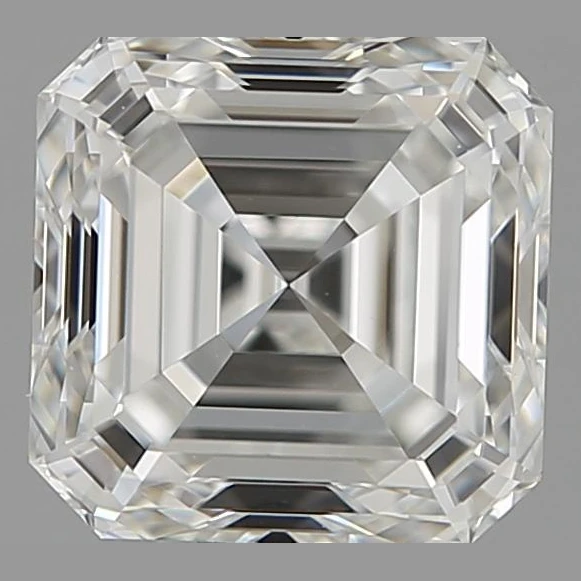 1.54 Ct Asscher Earth-Grown Diamond