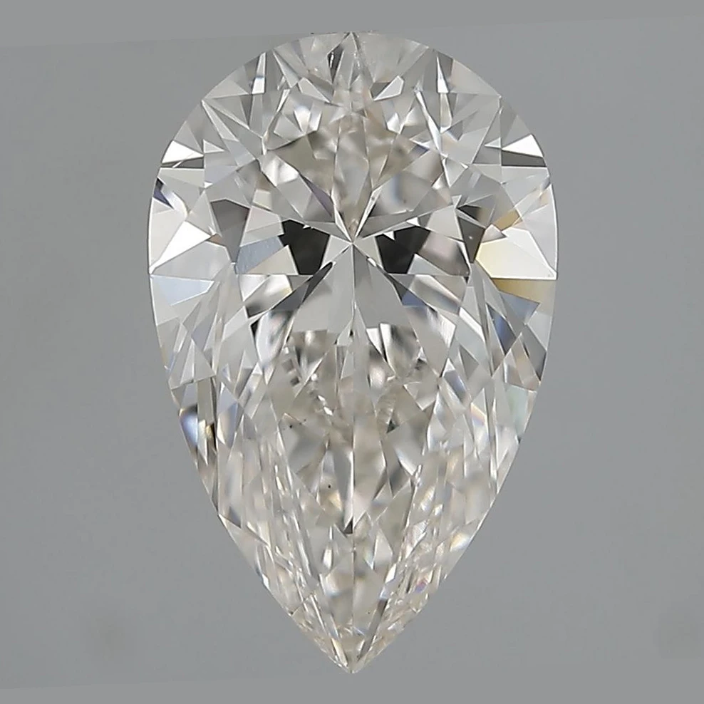 3.01 Ct Pear Earth-Grown Diamond